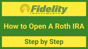 Opening a Roth IRA with Fidelity